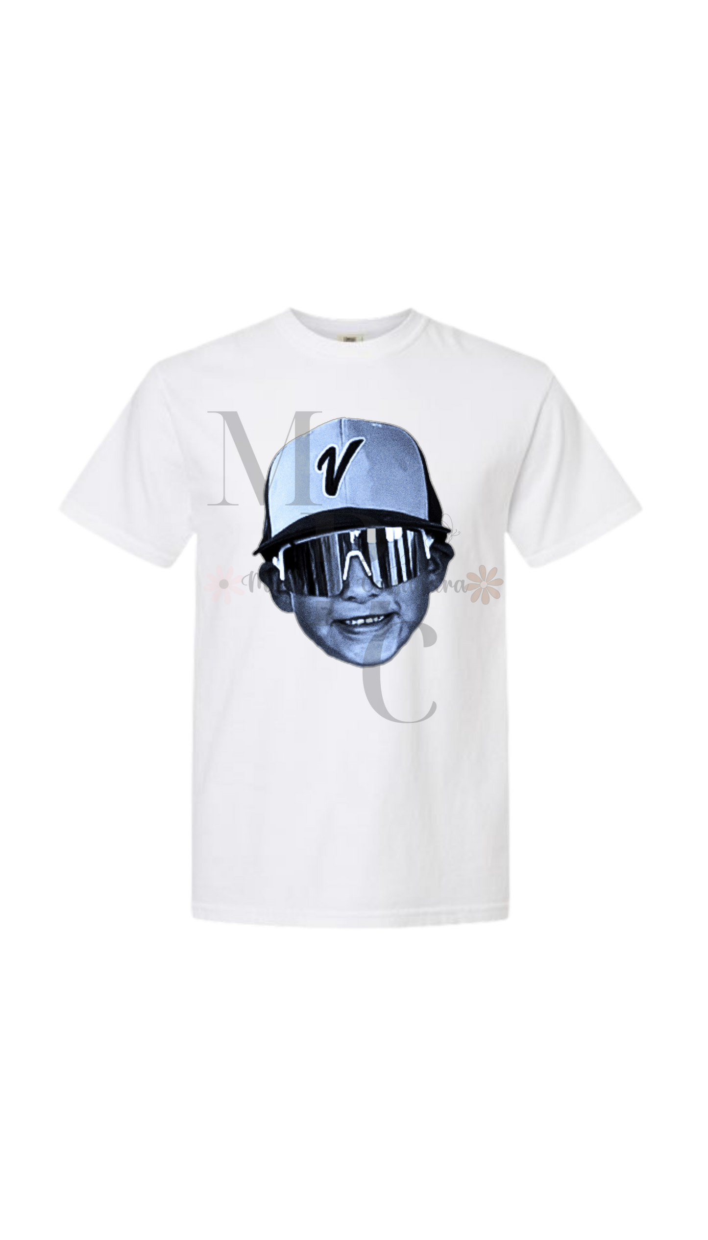Custom Sports Player Head Shirt