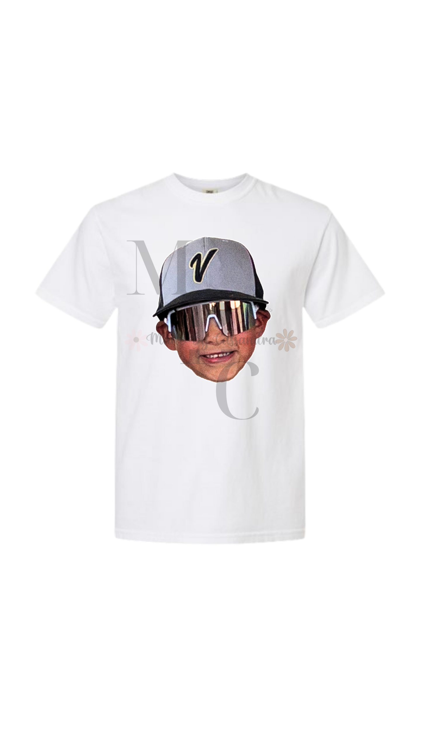 Custom Sports Player Head Shirt