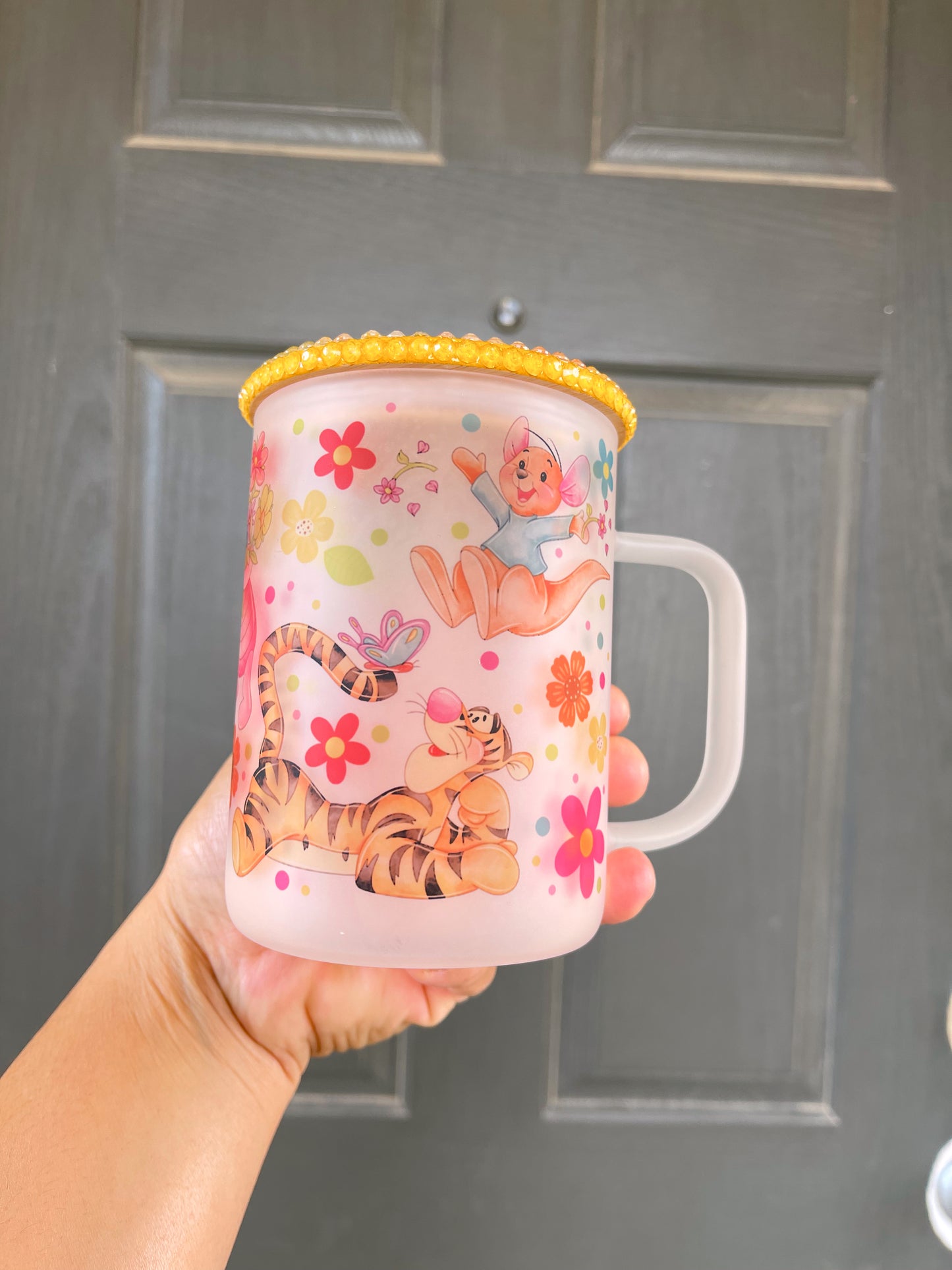 Bear and Friends Flower Coffee Mug