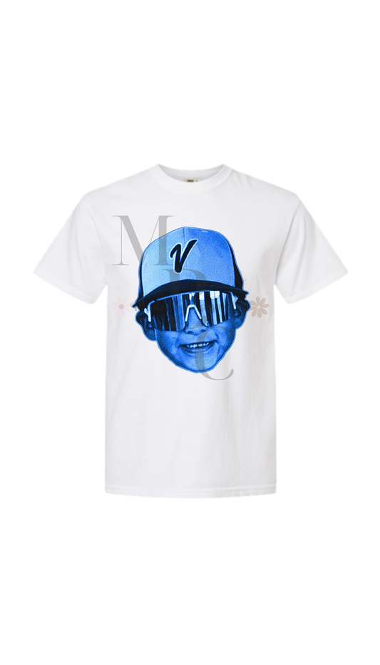 Custom Sports Player Head Shirt