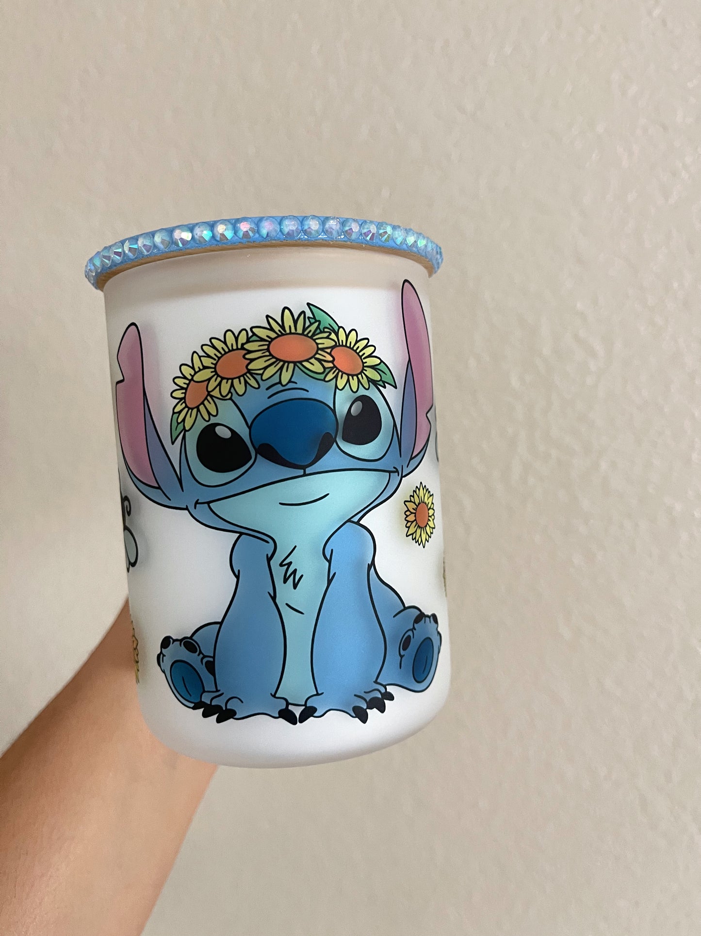 Sunflower Blue Alien Sublimation Coffee Mug