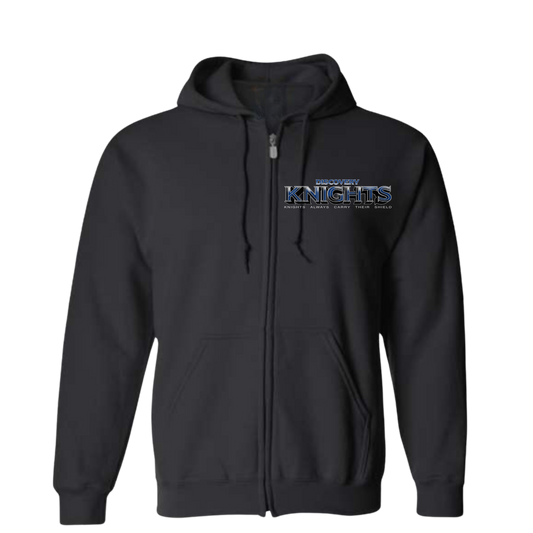 Discovery Knights Zip Up Hoodie